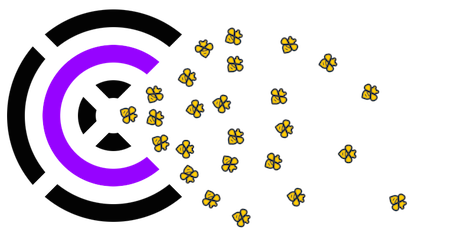 Beeminder and Complice logos (the former as a swarm of bees flying out of Complice