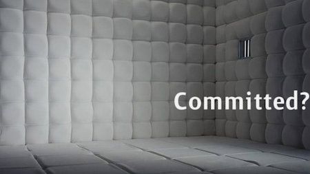 Padded cell that says 